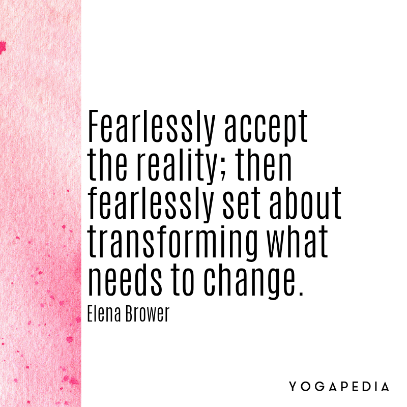 Elena Brower yoga quote